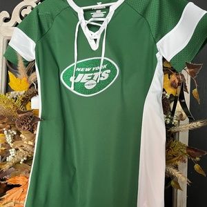 NJ Jets lace top